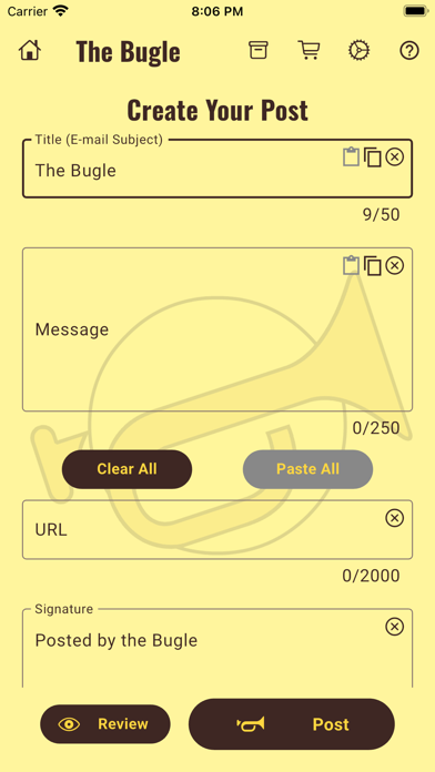 The Bugle! Screenshot