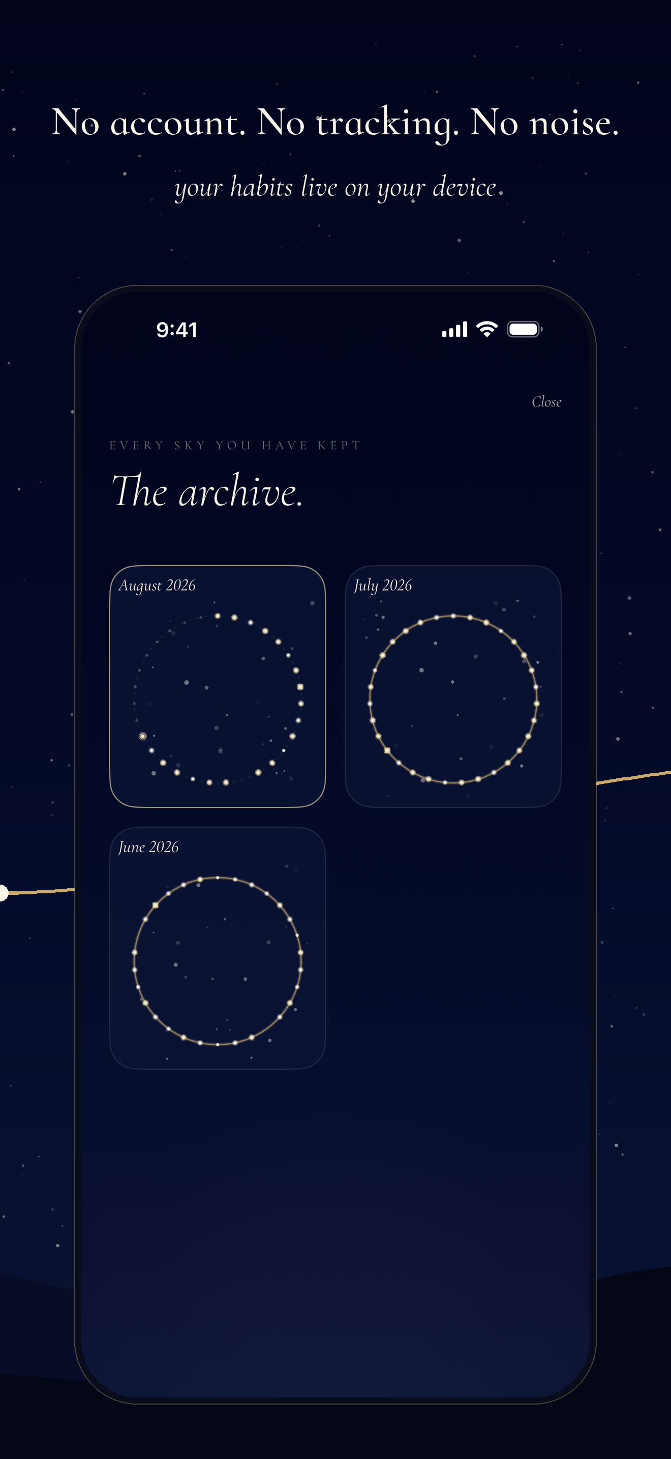 Habit Tracker - Constellation screenshot 7