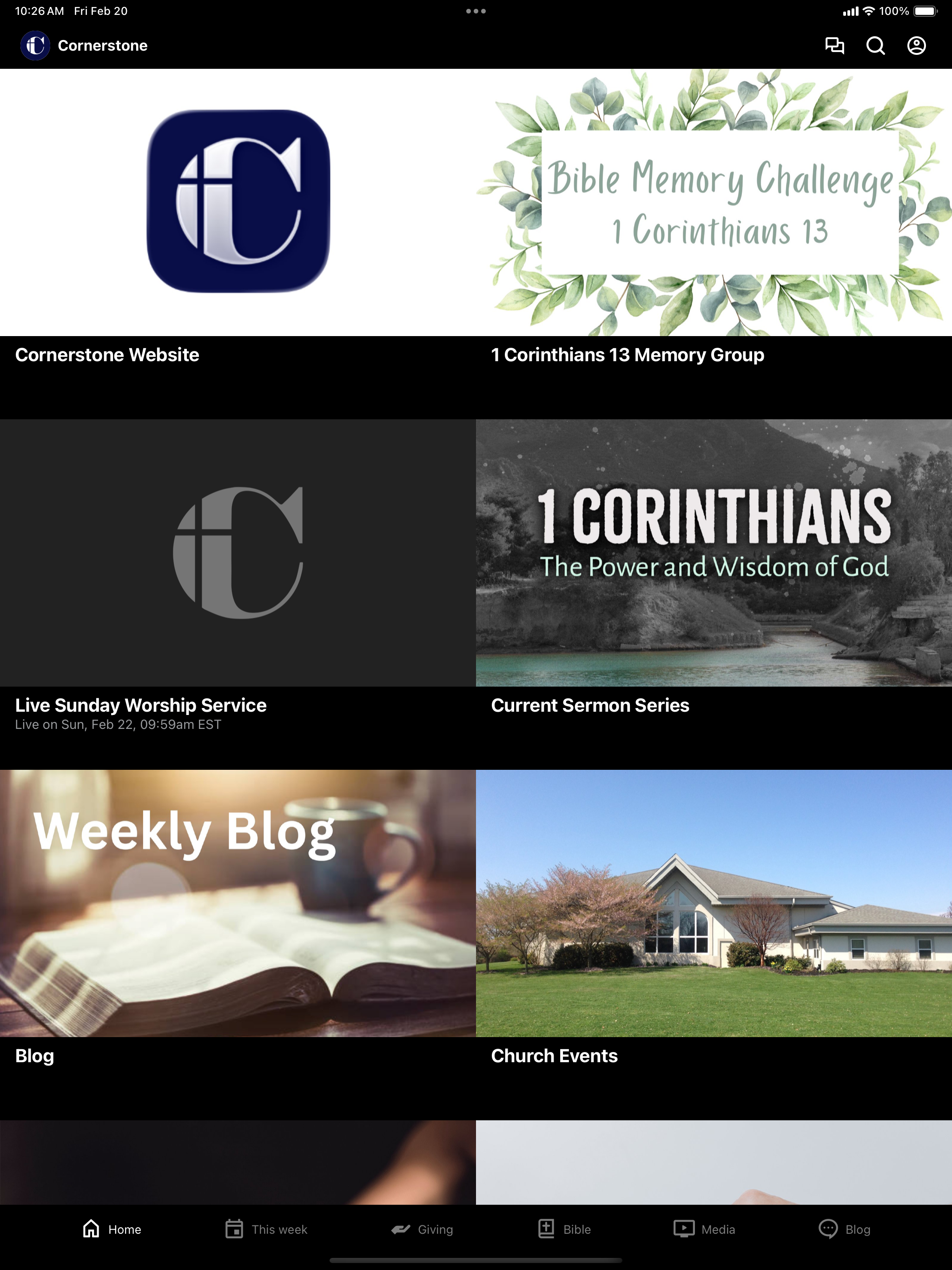 Cornerstone PCA Church