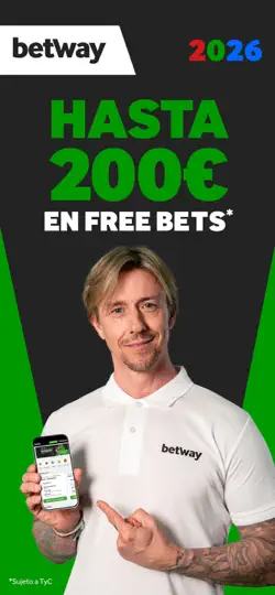 Captura de pantalla de Betway - Apuestas Deportivas en iPhone 1