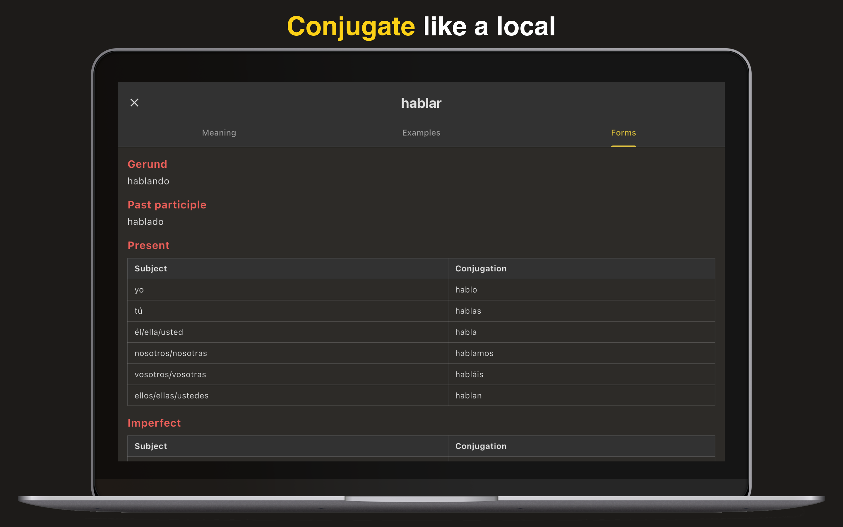 Olé: Spanish Dictionary screenshot 12