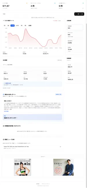 かぶあな - AI株分析 screenshot 4