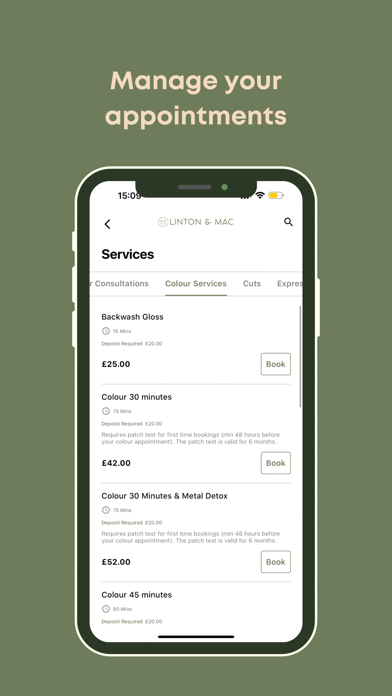 Linton & Mac App Screenshot