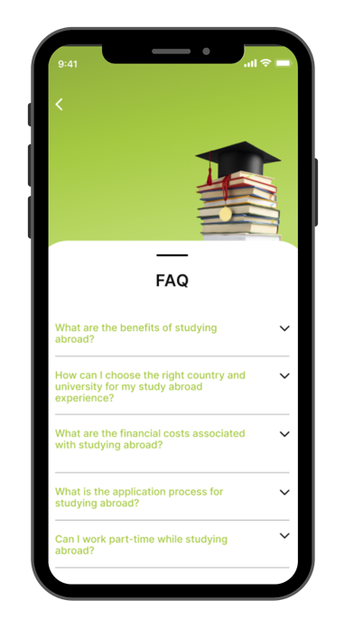 Exchange programmes iPhone screenshot 9 - Education app