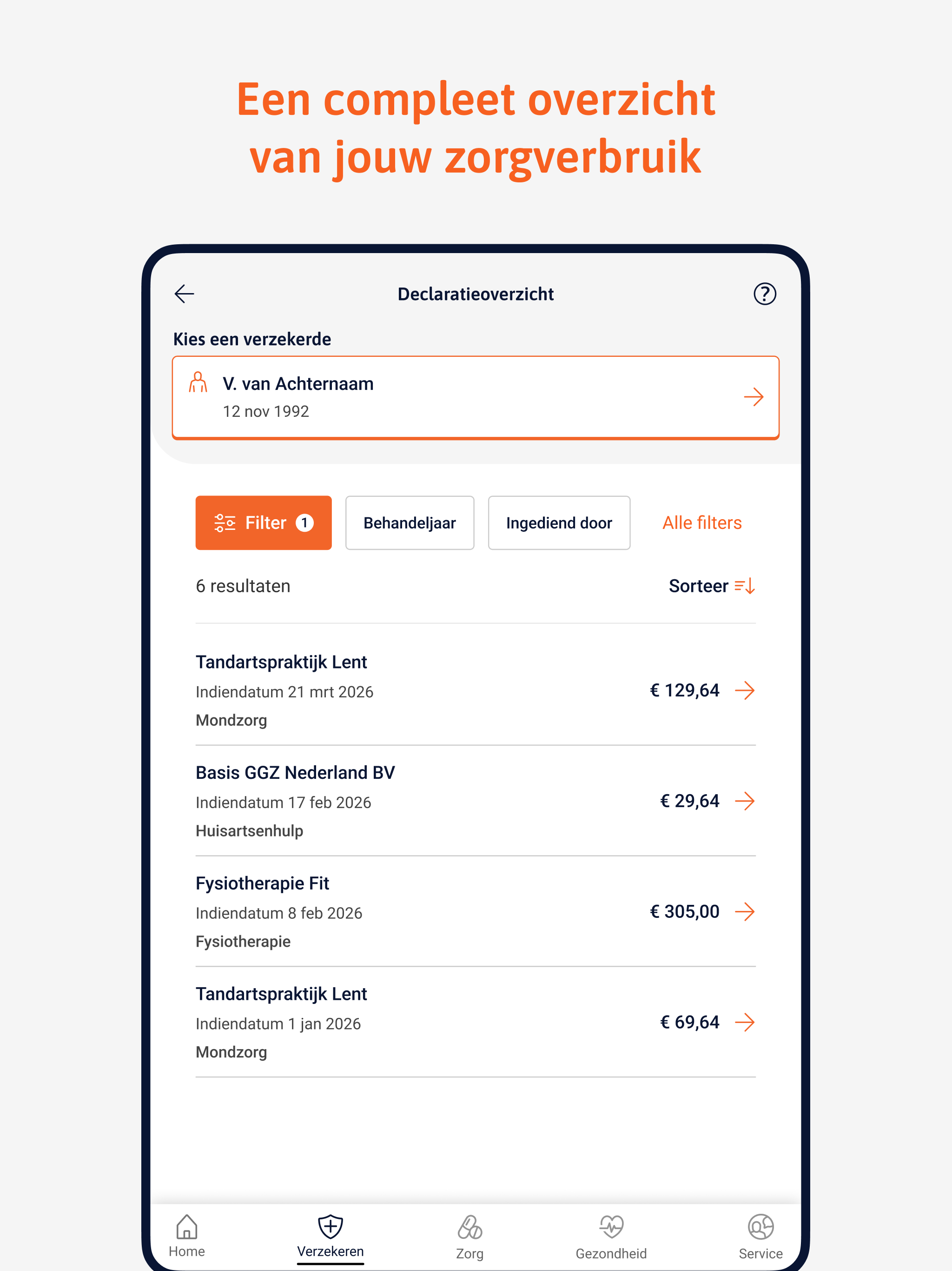 UnitedConsumers Zorg screenshot 11