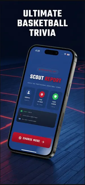 Basketball Quiz: Scout Report! screenshot 1