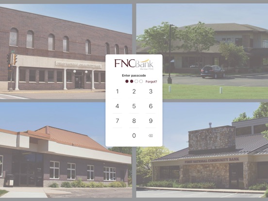 FNC Bank Mobile Banking iPad screenshot 2 - Finance app
