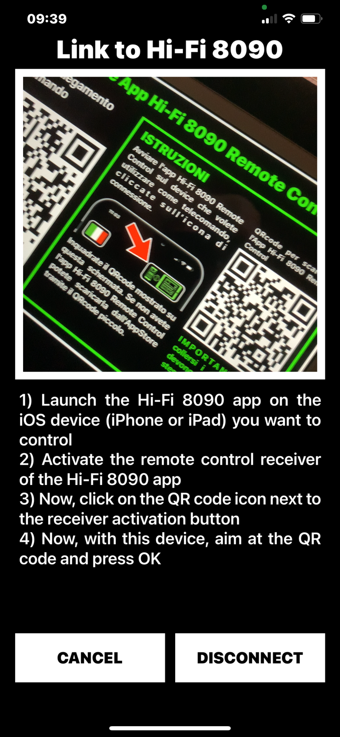 Hi-Fi 8090 Remote Control