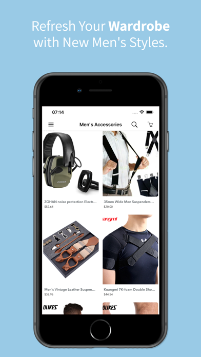 Mens Clothing by Fashion Man Screenshot