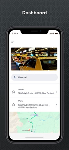 GetATaxi Booking App Screenshot 3 of 8