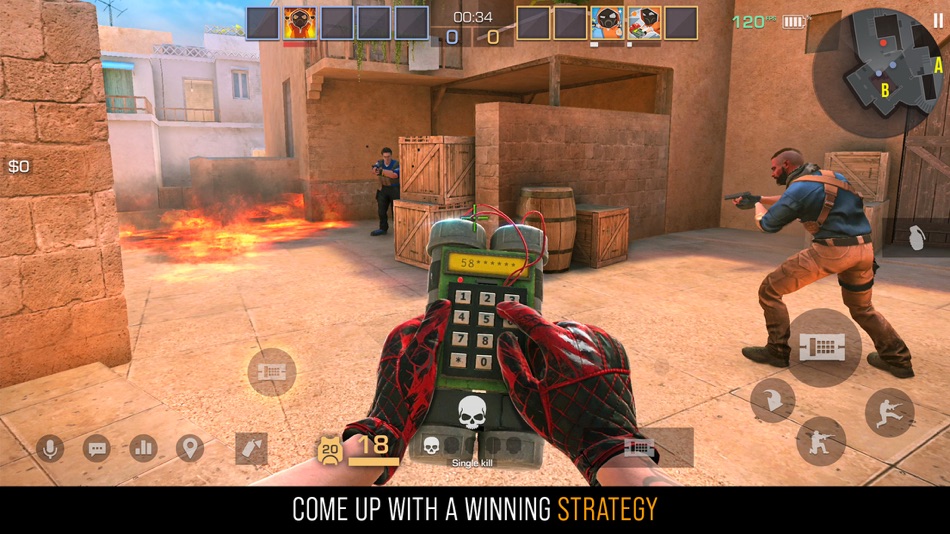 #5. Standoff 2 (iOS) Von: AXLEBOLT LTD