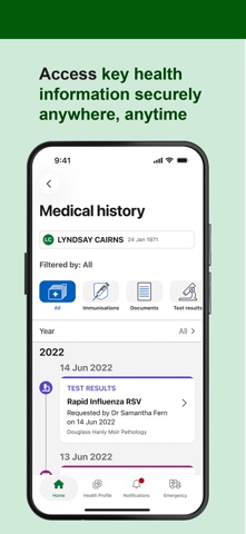 1800MEDICARE (was my health) iPhone screenshot 2