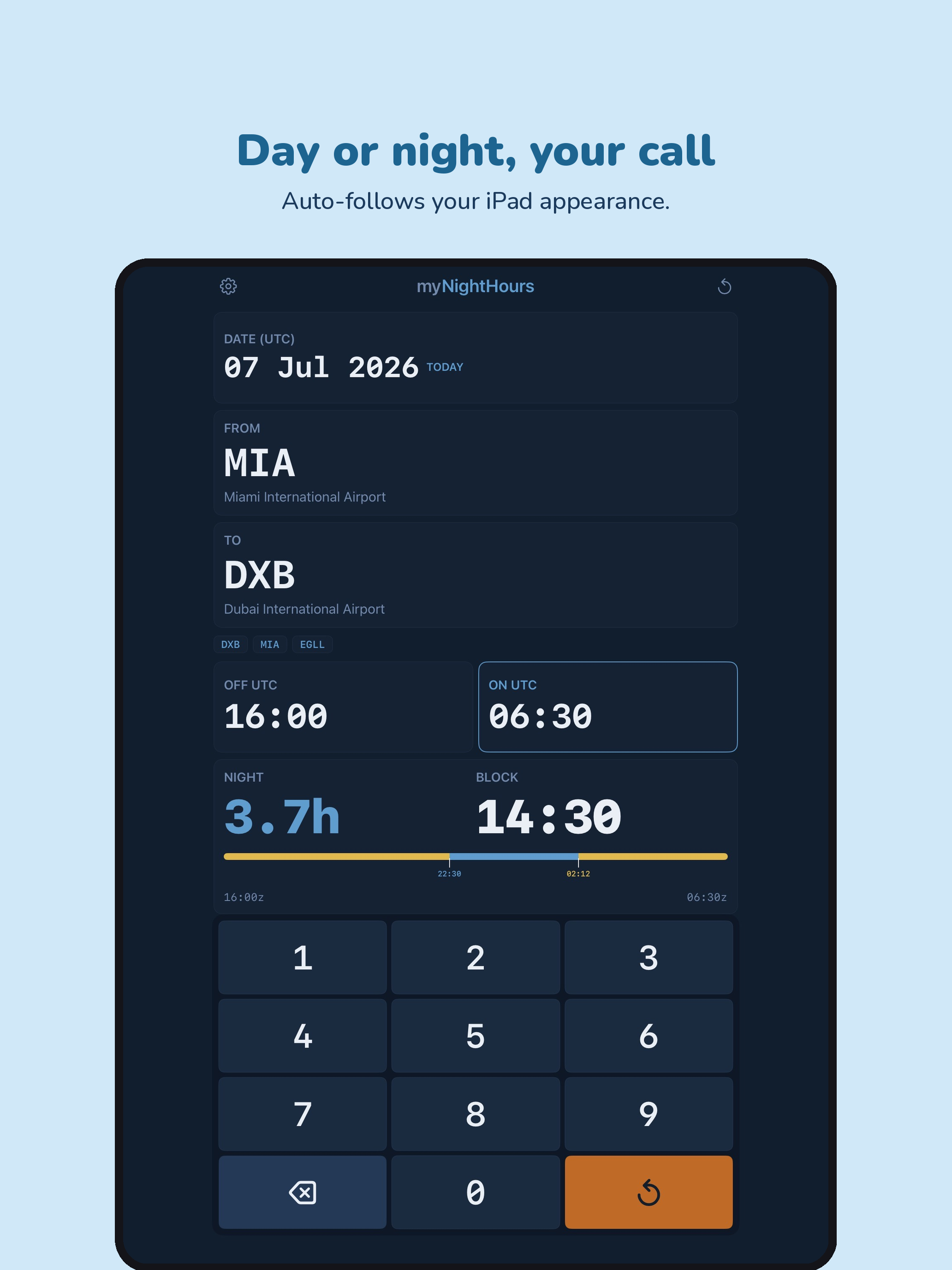 myNightHours screenshot 10