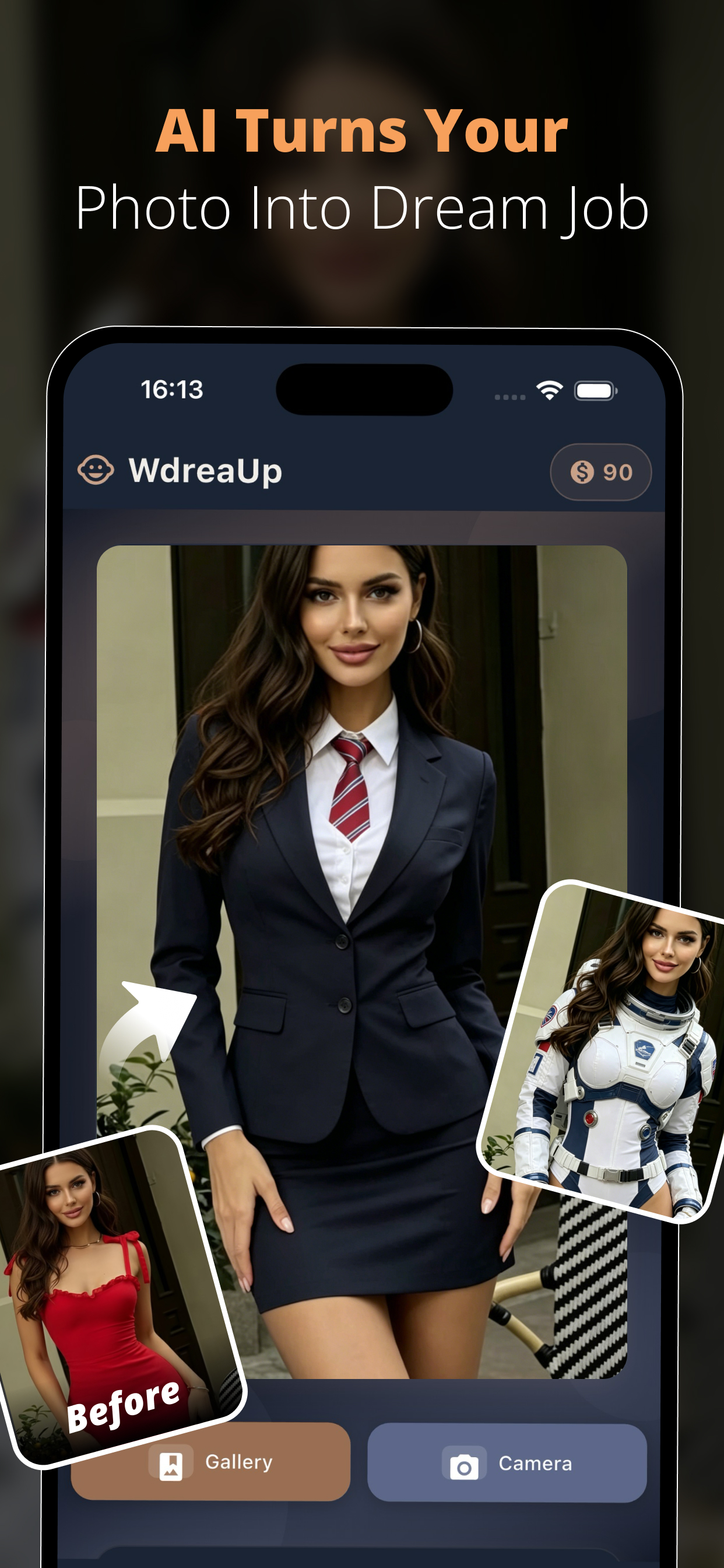 WdreaUp - AI Job Styler