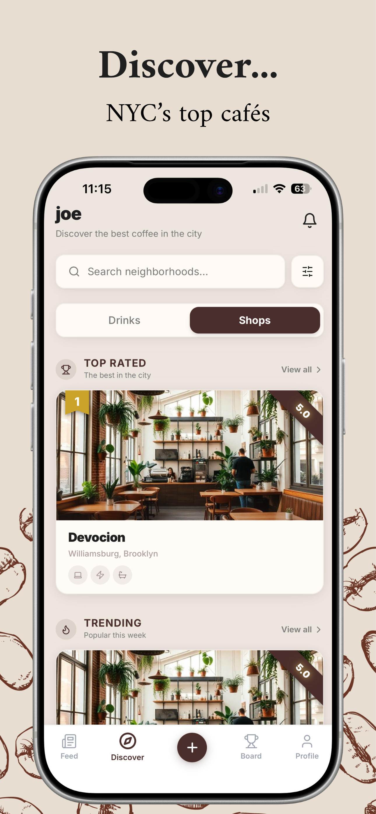 joe: Coffee Companion screenshot 3