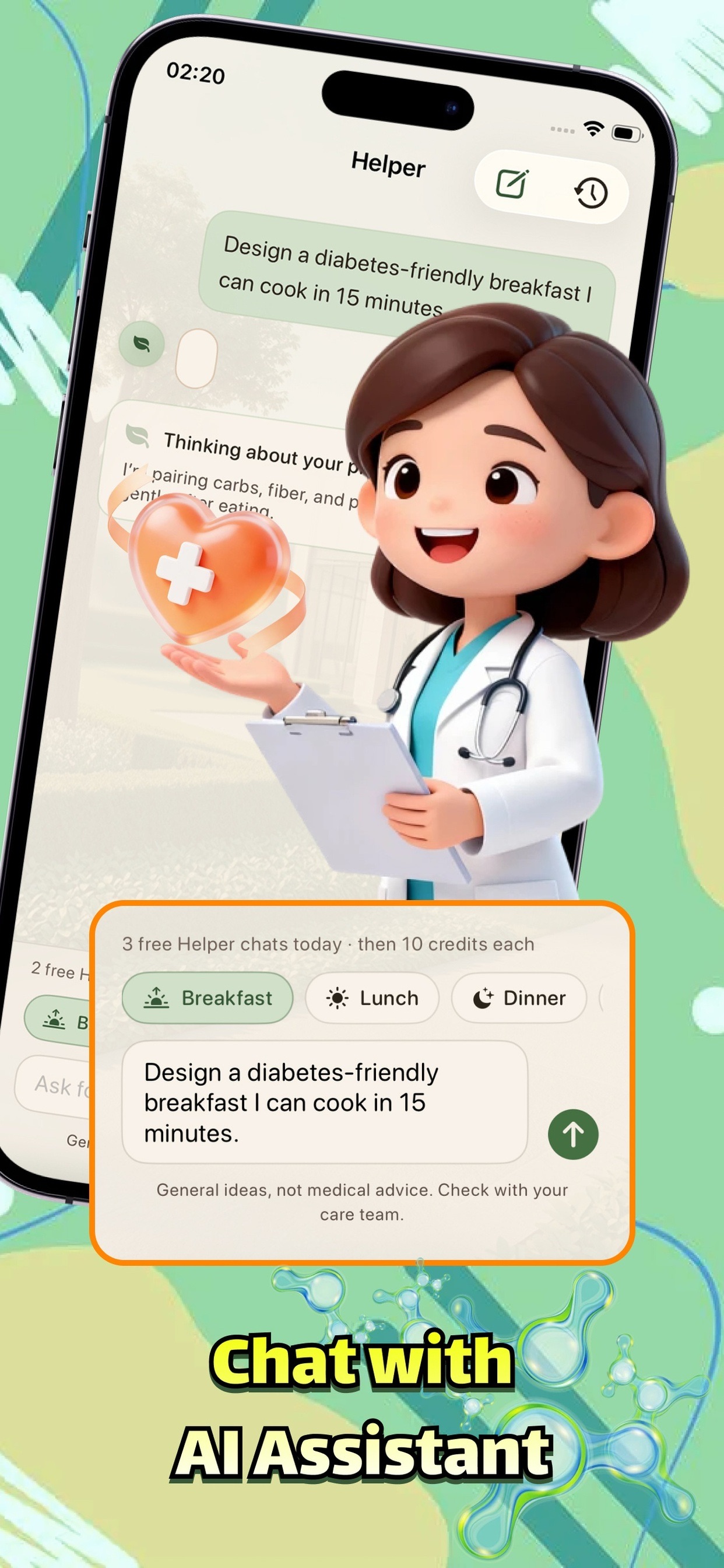 Screenshot 2 of Glue: Diabetes Wellness