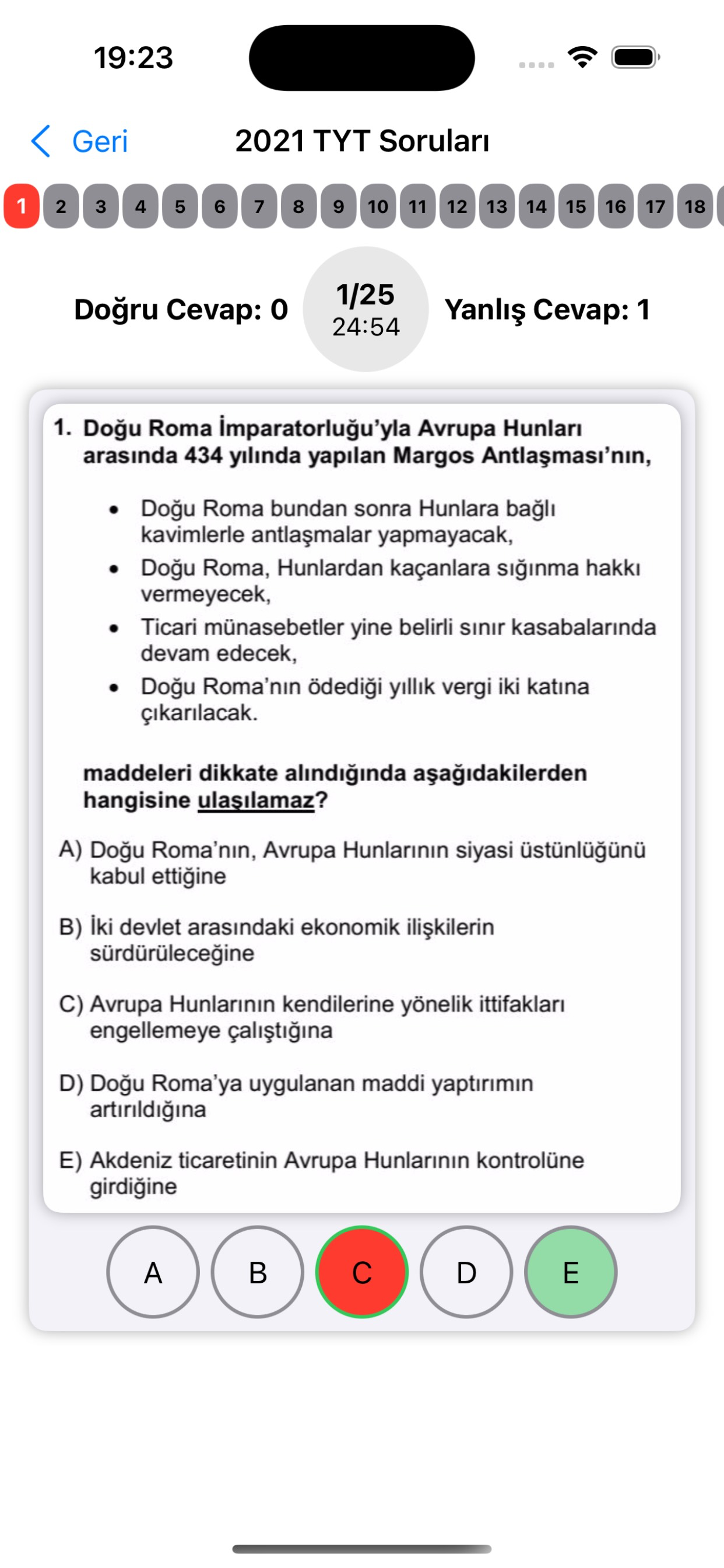 YKS Soru Çöz