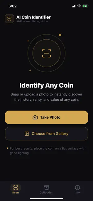 AI Coin Identifier Pro screenshot 1