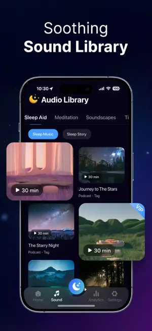 Snoozy: Sleep Sounds & Tracker screenshot 3