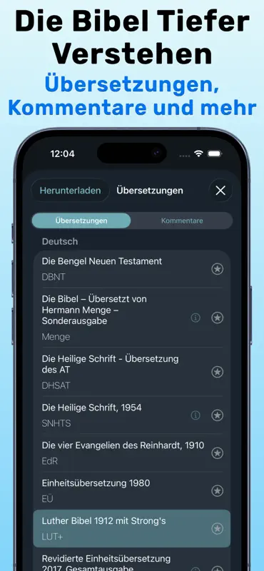 Die Bibel: Audio & KI-Chat screenshot 8 of 10