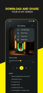 AI Song Generator - Jukebox screenshot #2 for iPhone