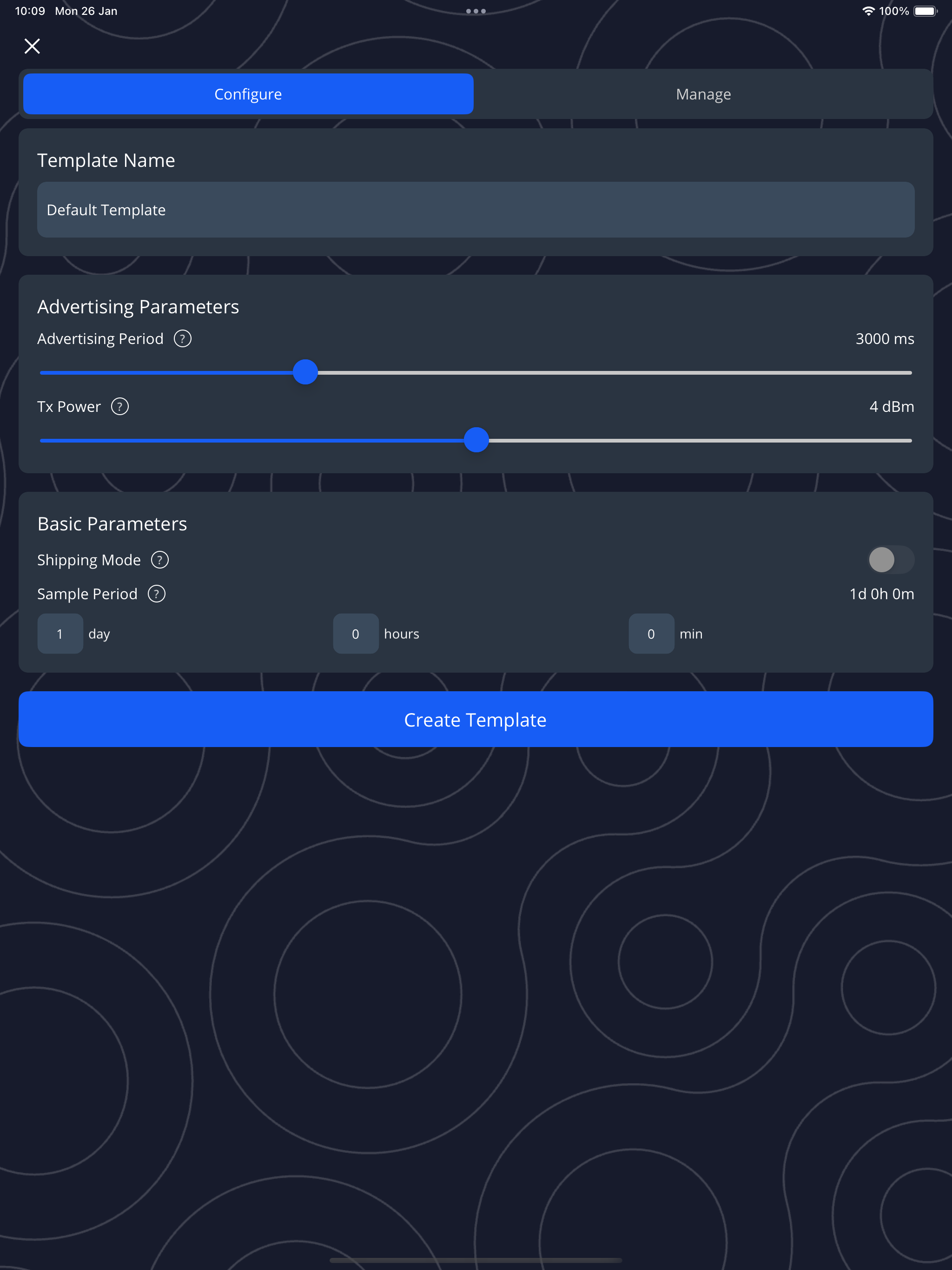 DM BLE Provisioning Tool