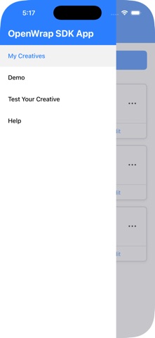 OpenWrap SDK App Screenshot 8 of 8
