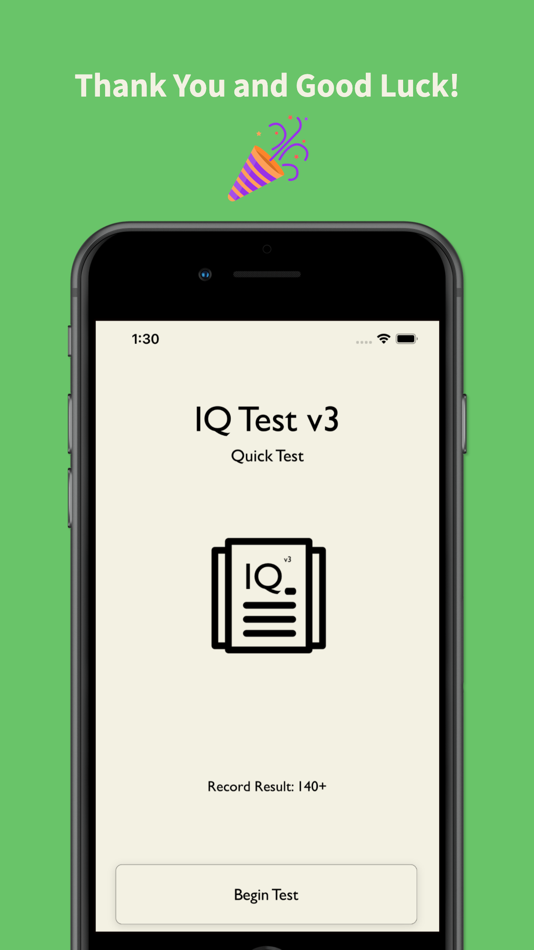 #5. IQ Test - Full Cognitive Test (iOS) 由: Test Apps Limited