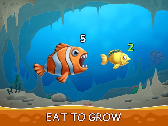Screenshot #4 pour Hungry Ocean: Eat Fish & Grow