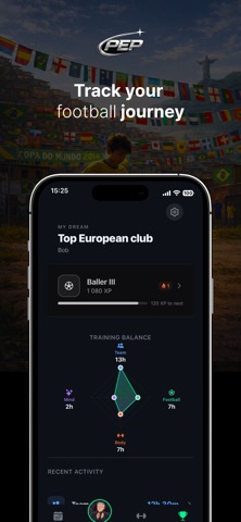 Pep - Pro Soccer Training Screenshot 5 of 6