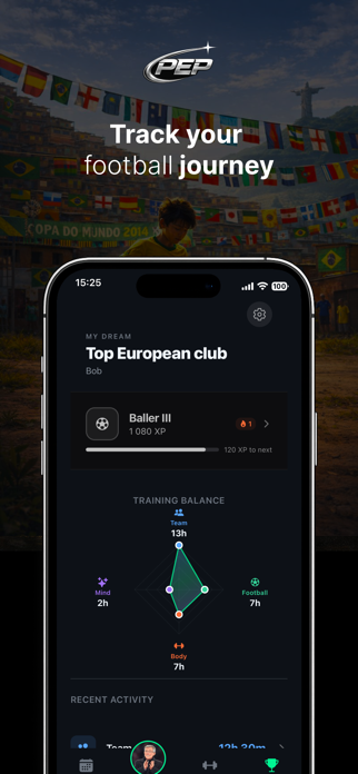 Pep - Pro Soccer Training Screenshot 5 of 6