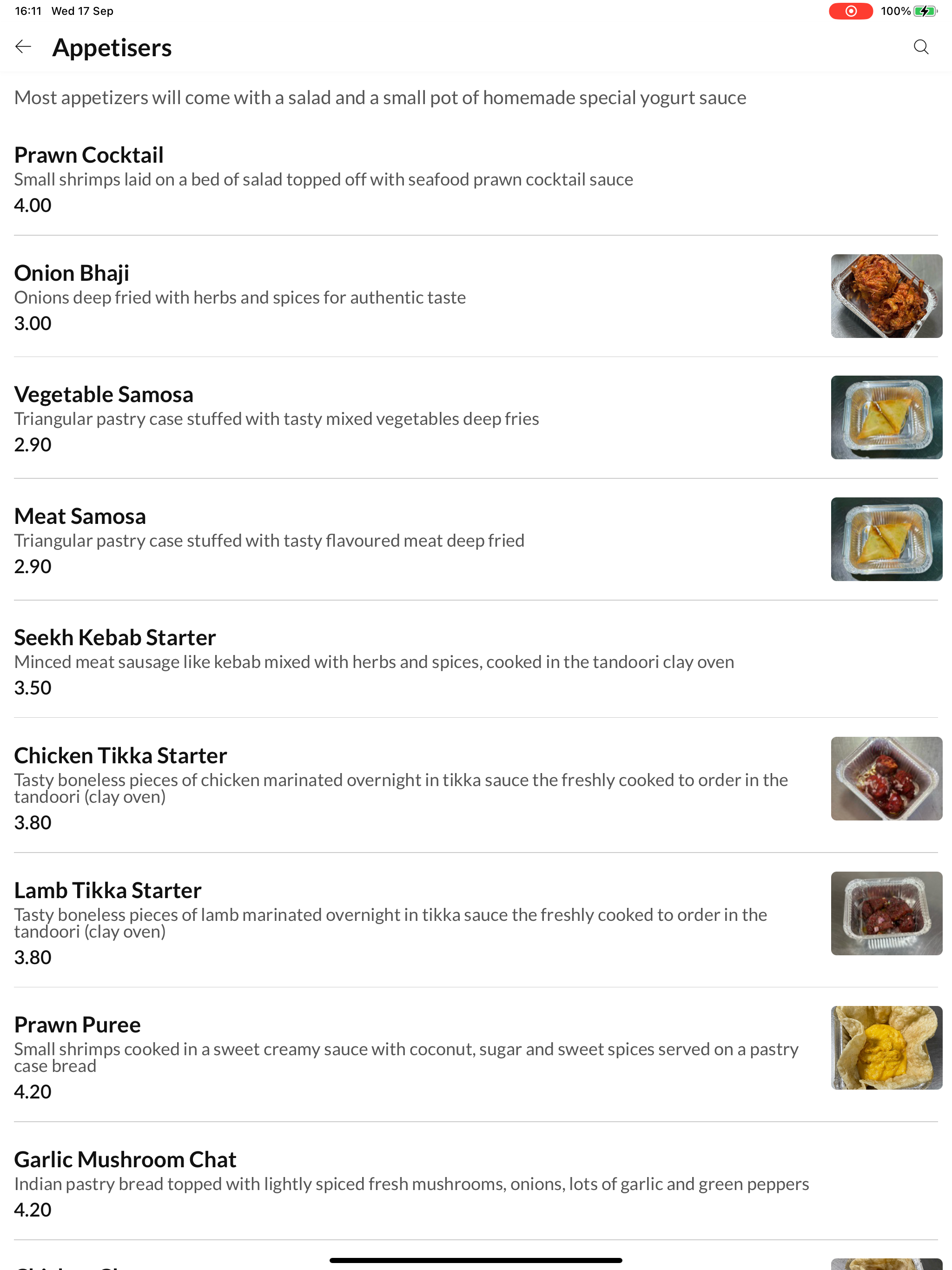 Spice Corner Renishaw