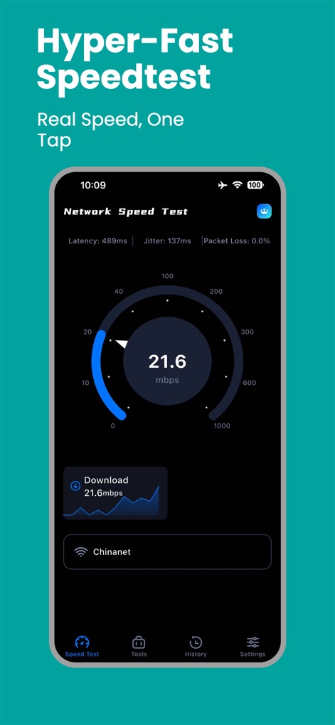 WiFi Speed Tester：NetworkTest - Utilities App | MWM