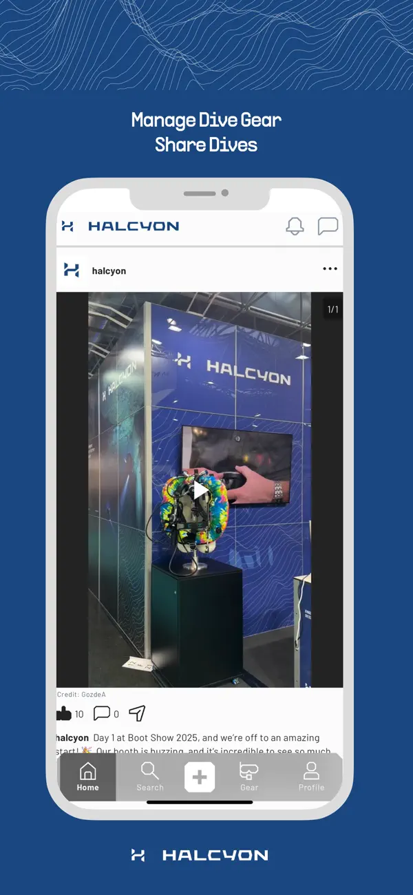 Screenshot #1 pour Halcyon Dive Systems - Diving