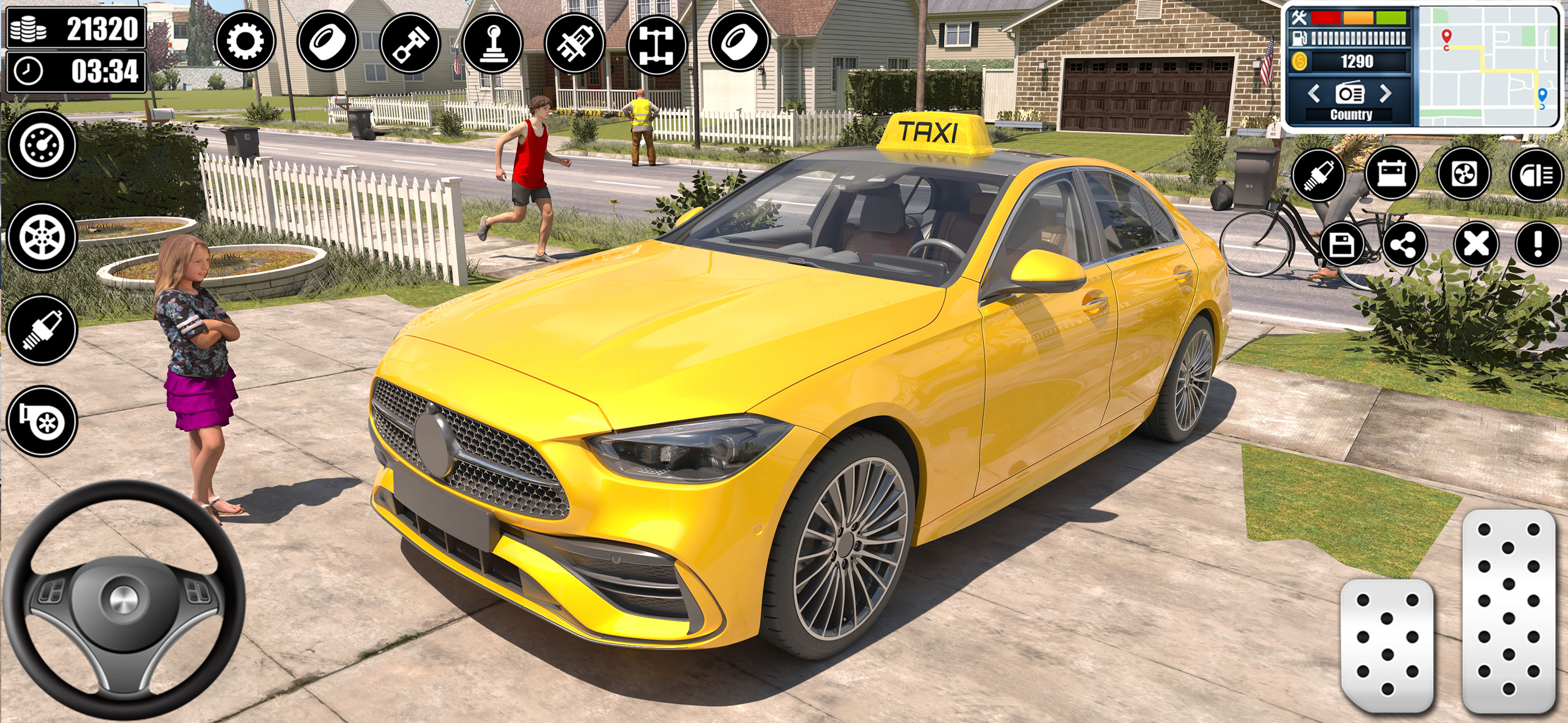 City Taxi Driver Cab Simulator screenshot 5