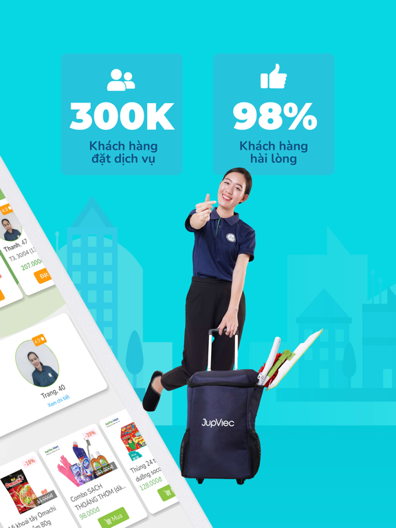 Screenshot #5 pour JupViec.vn: Home services