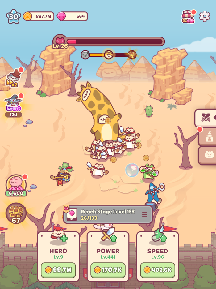 Bumbling Cats Feline Heroes