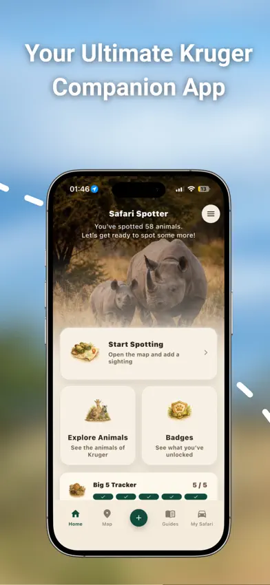 Kruger Park - Safari Spotter screenshot 1