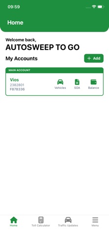 Autosweep Mobile App iPhone screenshot 4
