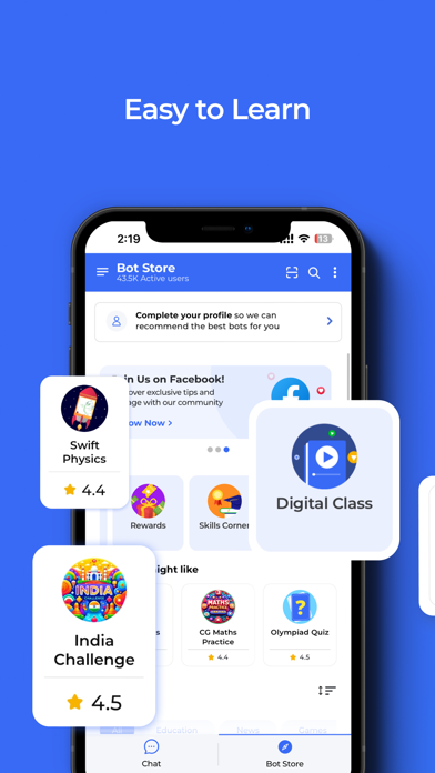 SwiftChat iPhone screenshot 2