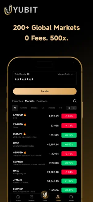 YUBIT: Crypto Exchange screenshot 3