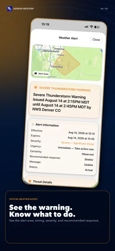 Aeravis Weather screenshot 4 of 8
