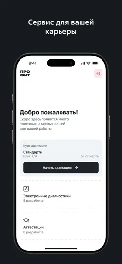 Скриншот ПРОФИТ.РУ на iPhone 2