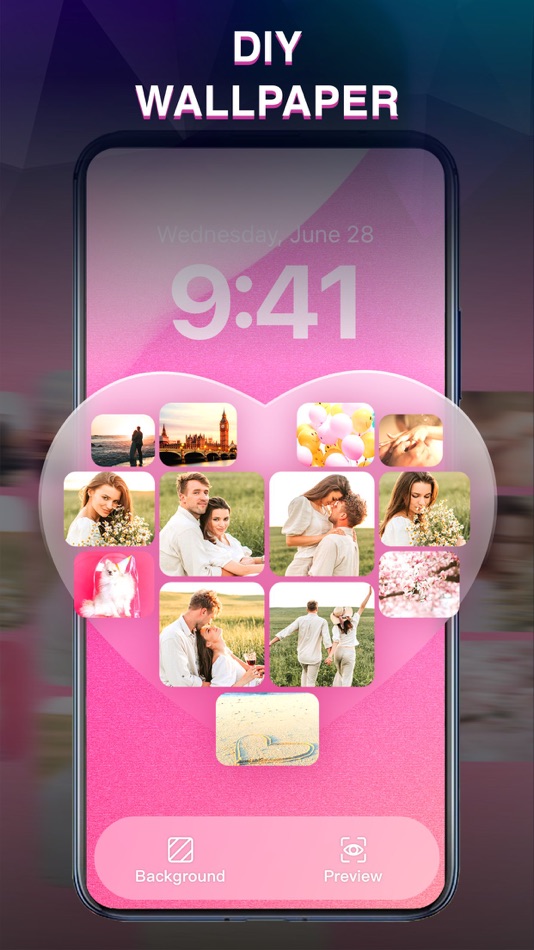 #2. OPixels-Charging Wallpaper (iOS) 由: MISSU LIMITED