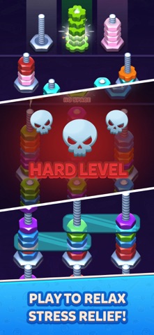 Bolt Sort - Stacking Puzzle Screenshot 6 of 7
