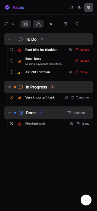 Paced Screenshot 3 of 4