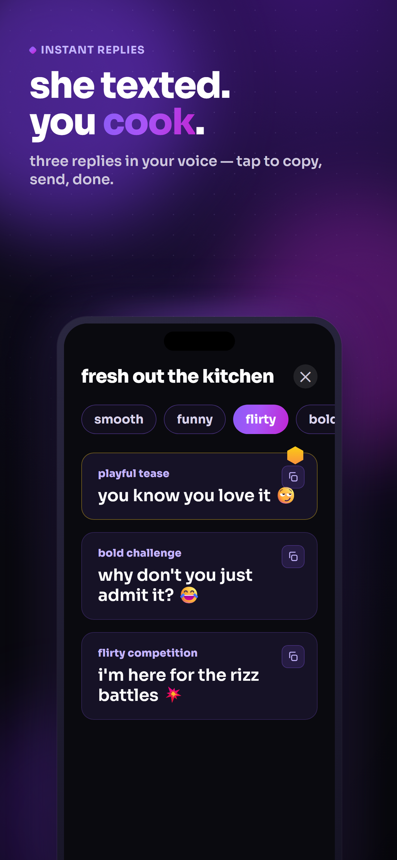 RizzX: AI Dating Assistant screenshot 2