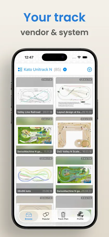 Screenshot 4 von 6 zu Train Layouts: Track Plans