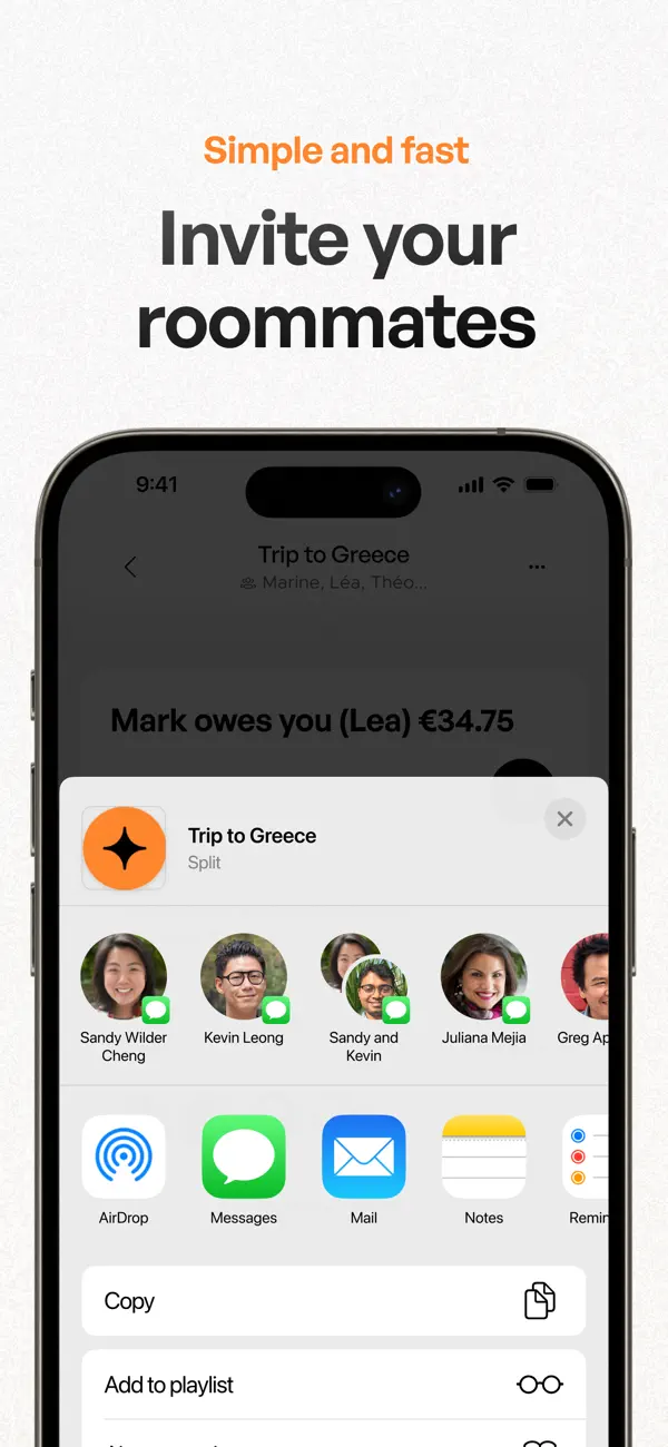 #4. Split - Expense Sharing (iOS) Podle: Theo Sementa