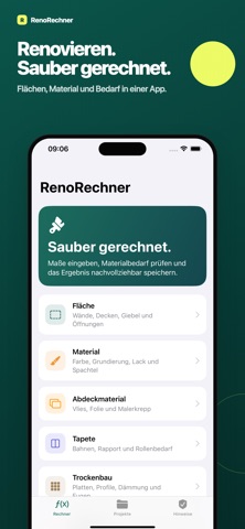 RenoRechner screenshot 1